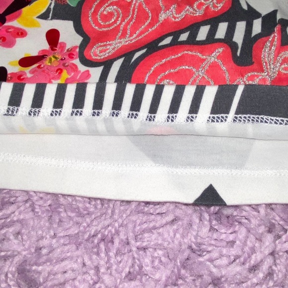 VTG Christian Dior John Galliano 2005 Y2K Dolls Graphic Embellished Tee Shirt - Picture 14 of 14